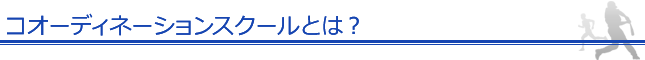 コオーディネーションスクールとは？